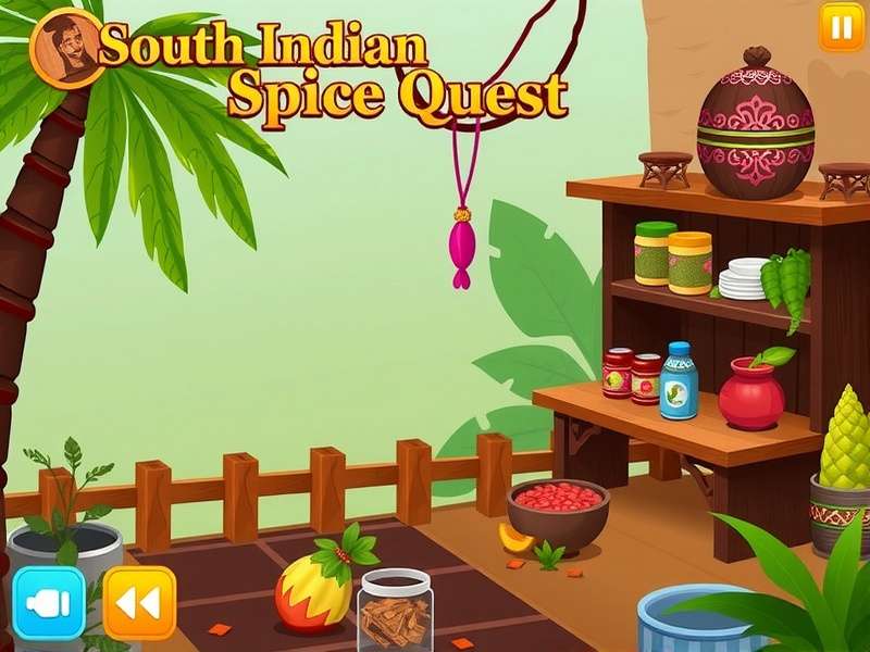 South Indian Spice Quest Game Screenshot